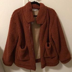 Oversized Teddy  jacket